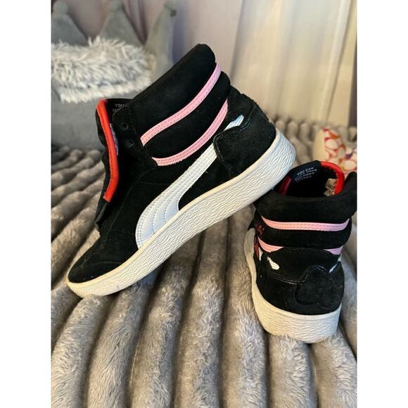 Puma x hello kitty ralph sampson womens mid sneakers sz 7 - Picture 7 of 12
